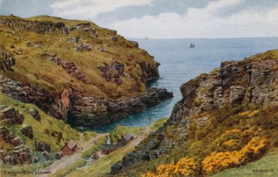 Tintagel, Cove and Island by Alfred Robert Quinton